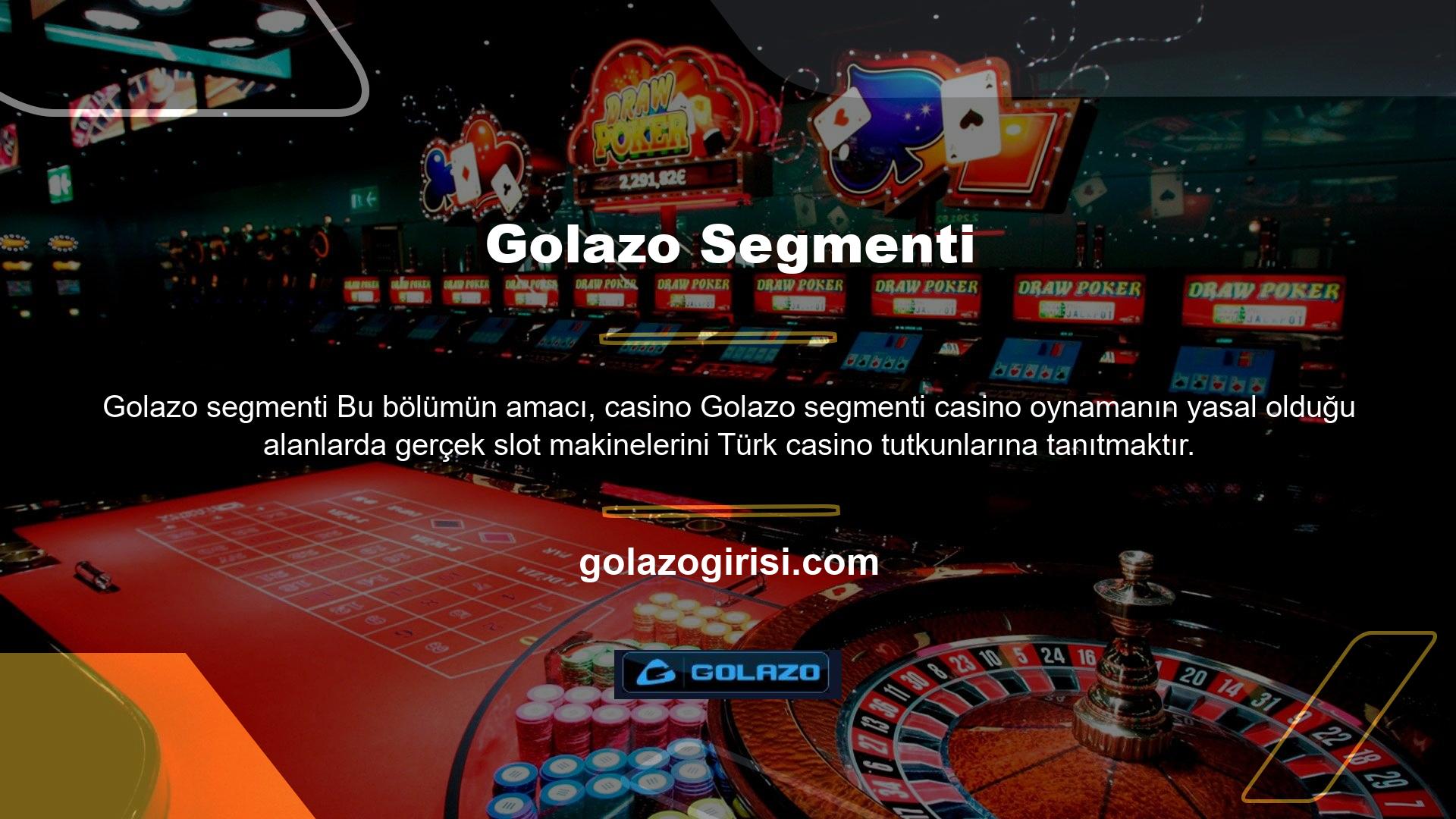 Kalite ve eğlence açısından en stressiz bahis bölümü olan Golazo online bölümü, farklı bir deneyim arayan kullanıcılara özel Golazo segmenti sunmaktadır