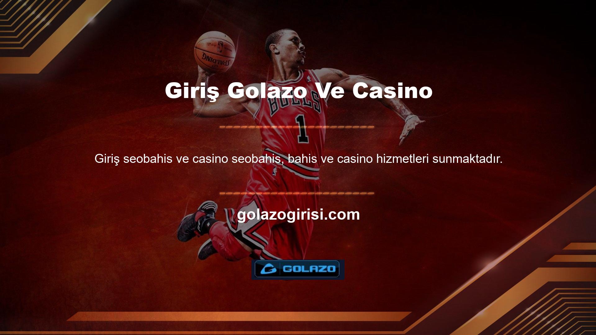 Golazo Casino'nun lobisi, çeşitli popüler ve popüler casino oyunları ve benzersiz içerik sunar