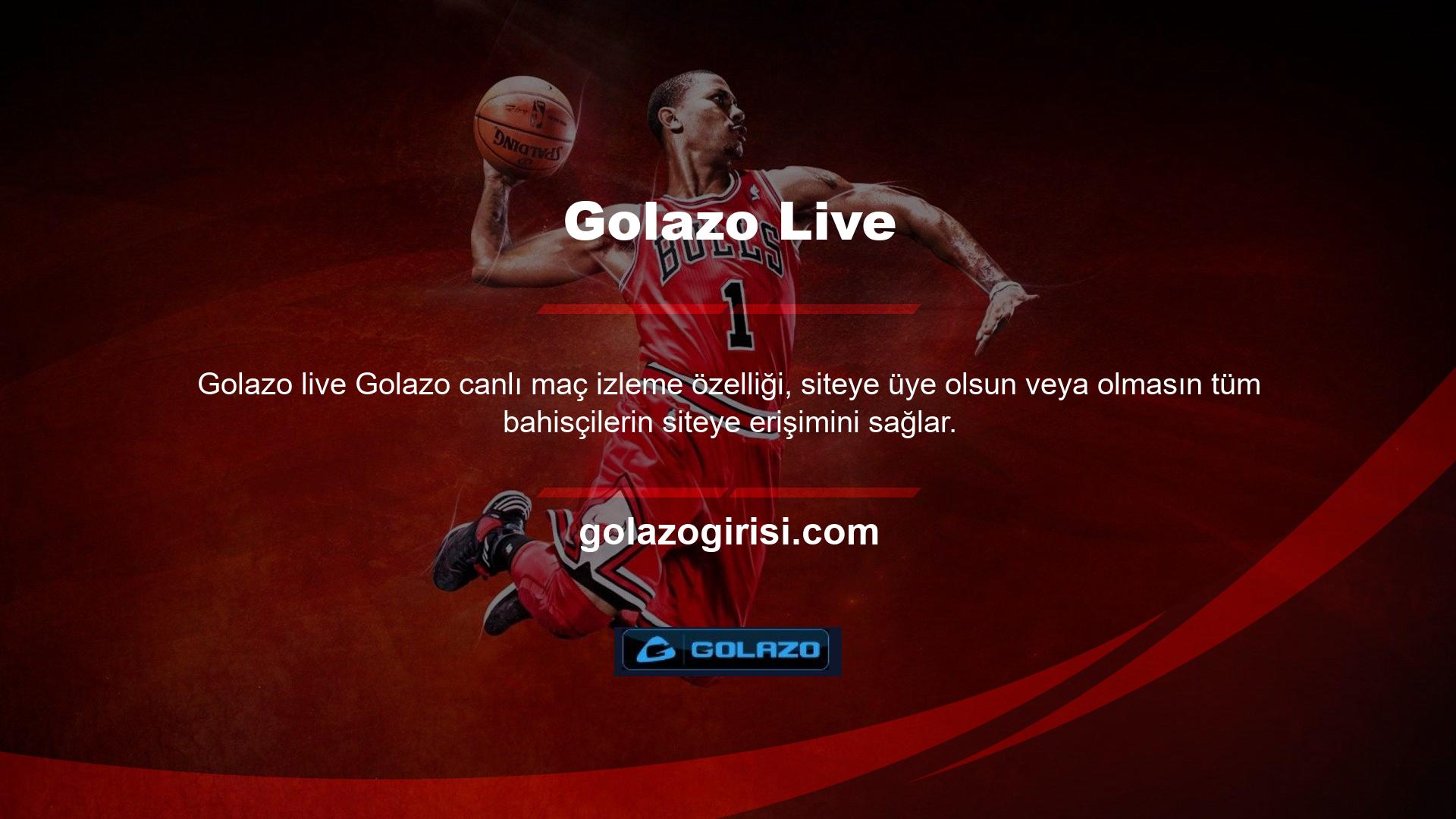 Golazo Live, kullanıcıların yüksek kaliteli canlı spor etkinliklerini kesintisiz olarak izleyebilecekleri anlamına gelir