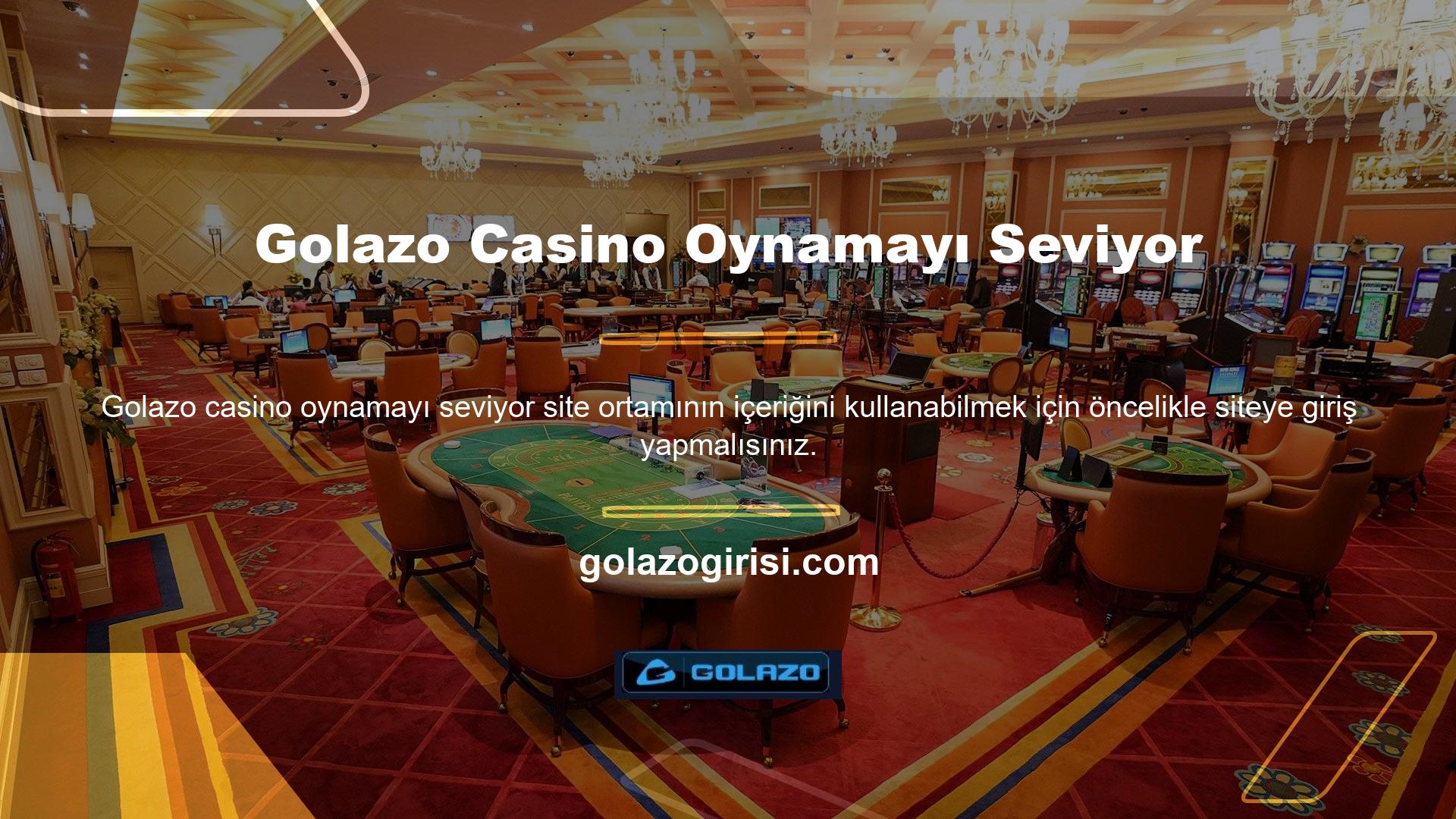 Bir casino web sitesini ziyaret ettiğinizde canlı casino içeriğine kolayca ulaşabilirsiniz