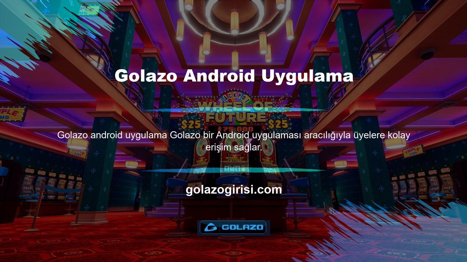 Uygulama Golazo Android, oyunlarda oynayan ve bahis yapan kişilerin artık bilgisayar sürümünü sevmediğini söylüyor